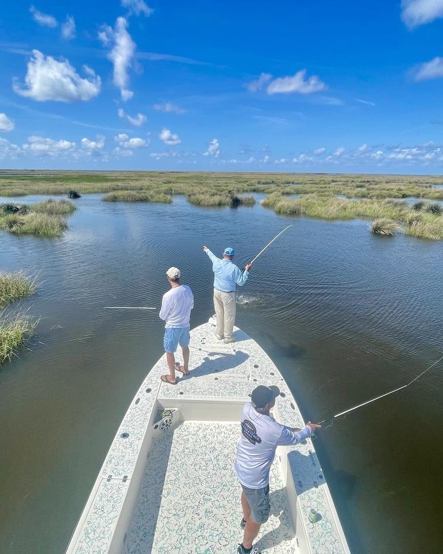 Casting on the bow