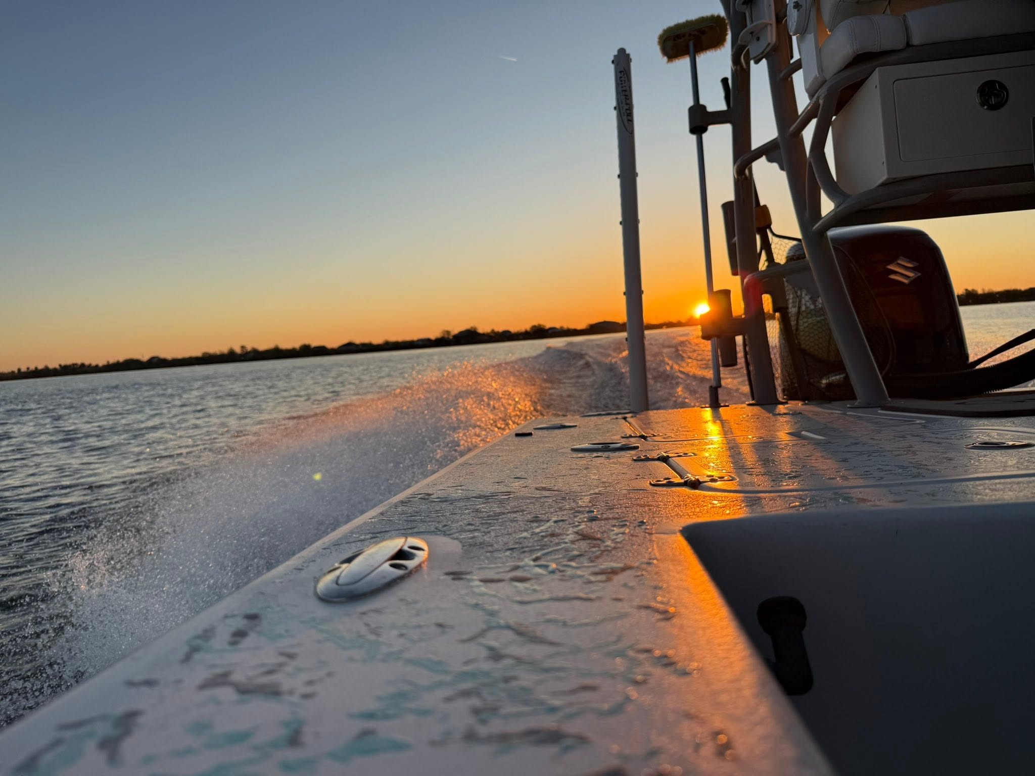 Sunset at the dock